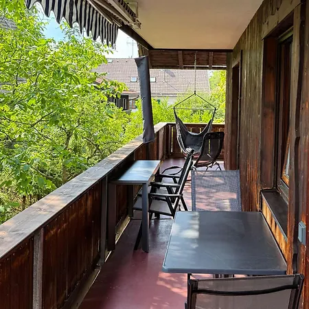 2 Min Zum - Zum Schweizer Mit Balkon Oder Terrasse In Seehausen A Staffelsee Appartement