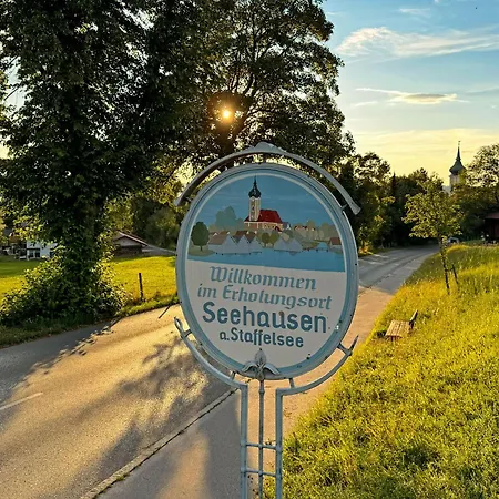 2 Min Zum - Zum Schweizer Mit Balkon Oder Terrasse In Seehausen A Staffelsee Appartement *
